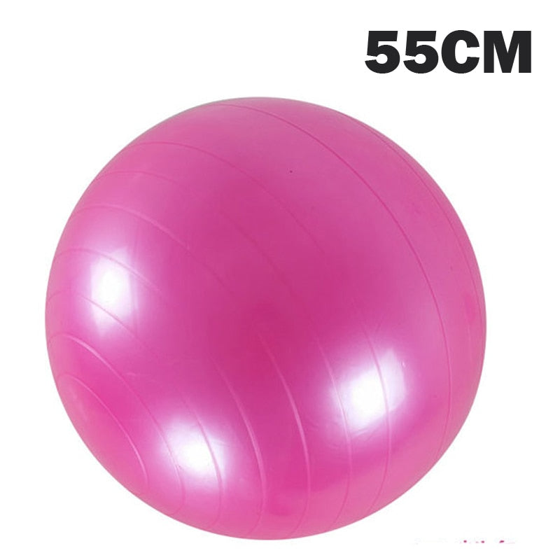 Yoga Balls Pilates Fitness Gym Balance Fitball Exercise Workout Ball 45/55/65/75/85CM