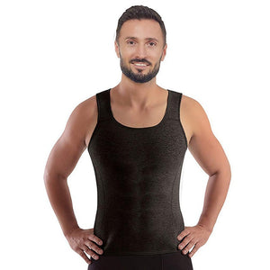 Men Waist Trainer Vest Slimming Shirt Workout Sauna Tank Top Body Shaper Shapewear for Weight Loss Running Vests Gym Fitness