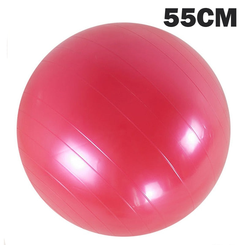 Yoga Balls Pilates Fitness Gym Balance Fitball Exercise Workout Ball 45/55/65/75/85CM