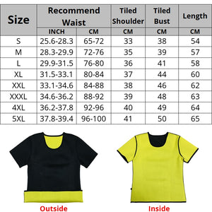 CXZD Sweat Neoprene Body Shaper Weight Loss Sauna Shapewear for Men Women Workout Shirt Vest Fitness Jacket Suit Gym Top Thermal