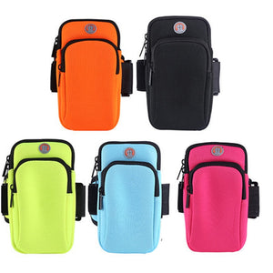 Universal 6.5&#39;&#39; Running Sport Armband Bag Waterproof Arm Bag Mobile Phone Bag Case Fitness Gym Arm Band For iPhone Samsung Huawe