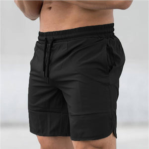 Mens Fitness Gyms Shorts Bodybuilding Jogger Workout Quick-dry Sweat Short Pants Male Summer Slimfit Loose Beach Short Trousers