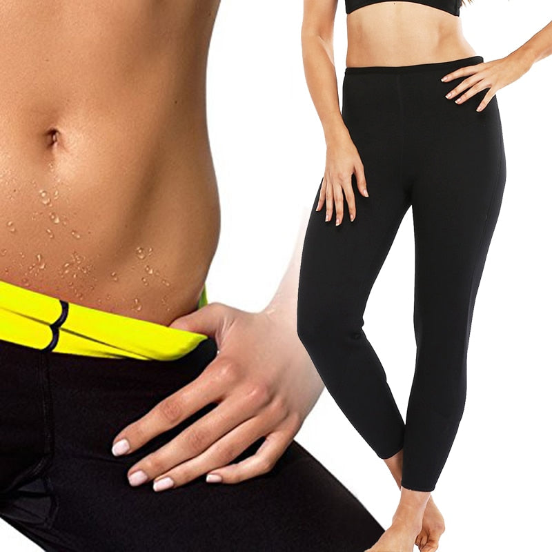 Slimming Pants Hot Neoprene pants Absorb sweat  seemless Body sculpting yoga fitness Pants Burning Shaper Leggings Sauna Tights