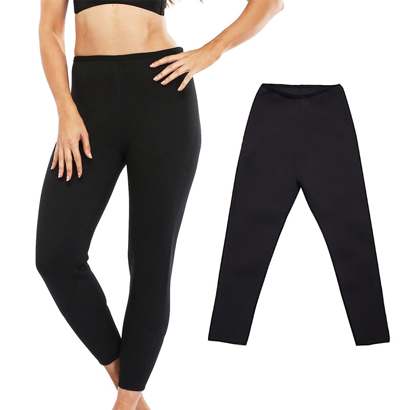 Slimming Pants Hot Neoprene pants Absorb sweat  seemless Body sculpting yoga fitness Pants Burning Shaper Leggings Sauna Tights