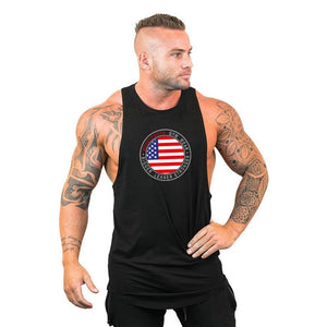 Brand Clothing Gym Vest Bodybuilding Tank Top Men Fitness Wear Singlet Sleeveless Shirt Solid Cotton Muscle Undershirt