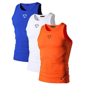 Jeansian 3 Pack Sport Tank Tops Tanktops Sleeveless Shirts Running Grym Workout Fitness LSL3306 PackA