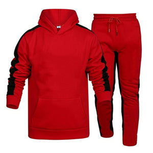 2021New Adios Men's Autumn Winter Sets Zipper Hoodie+Pants Pieces Casual Tracksuit Male Sportswear Gym Brand Clothing Sweat Suit