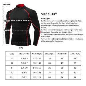 Men Autumn Bodybuilding Sport T-shirt Quick Dry Running Casual Shirt Long Sleeve Compression Top Gym Sportwear Tight Rashgard