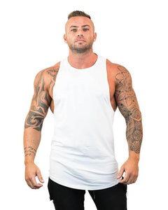 New fashion cotton sleeveless shirts gym hooded tank top men Fitness Vest Solid Bodybuilding singlets workout tanktop men