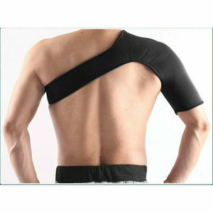 Adjustable Shoulder Brace Men Women Gym Sports Care Single Shoulder Support Back Brace Guard Strap Wrap Belt Band Pads Bandage