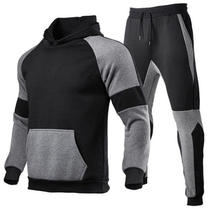 Men's Sets Hoodie+Pants Pieces  Homme 2021 Autumn Winter Casual Tracksuit Male Sportswear Gym Brand Clothing Sweat Suit