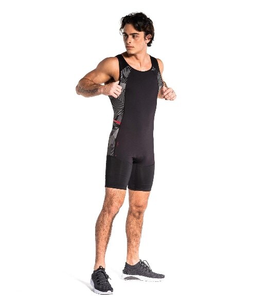 Men's Wrestling Singlet Bodysuit Leotard Outfit Underwear GYM PowerLifting Weightlifting Clothing Running Skinsuit