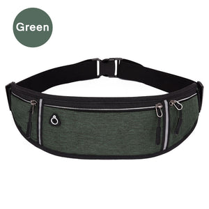 Professional Running Waist Bag Sports Belt Pouch Mobile Phone Case Men Women Hidden Pouch Gym SportsBags Running Belt Waist Pack