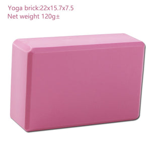 EVA Yoga Blocks Sports Exercise Gym Foam Workout Stretching Aid Body Shaping Health Training for women  Fitness yoga brick