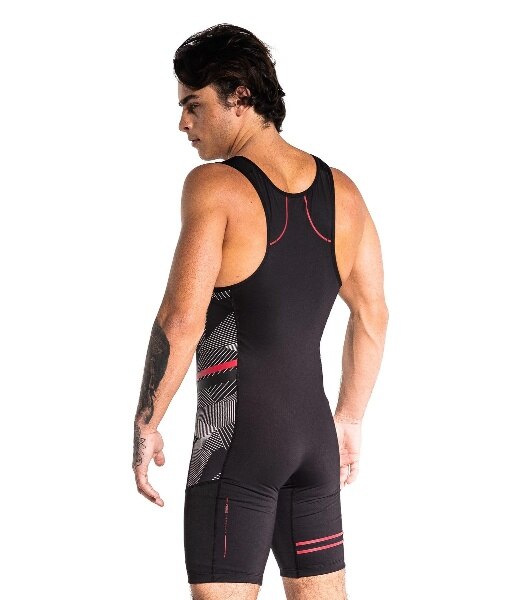 Men's Wrestling Singlet Bodysuit Leotard Outfit Underwear GYM PowerLifting Weightlifting Clothing Running Skinsuit