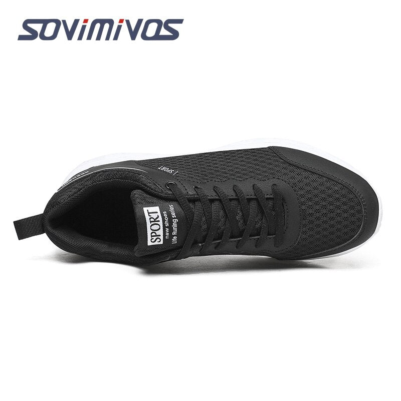 Men's Ladies Tennis Shoes Running Walking Sneakers Work Casual Comfor Lightweight Non-Slip Gym Trainers