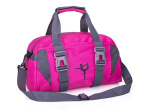 Yoga Fitness Bag Waterproof Nylon Training Shoulder Crossbody Sport Bag For Women Fitness Travel Duffel Clothes Gym Bags