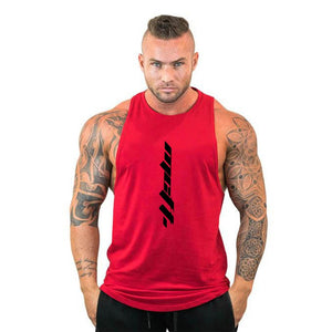 Brand Clothing Gym Vest Bodybuilding Tank Top Men Fitness Wear Singlet Sleeveless Shirt Solid Cotton Muscle Undershirt