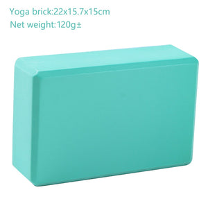 EVA Yoga Blocks Sports Exercise Gym Foam Workout Stretching Aid Body Shaping Health Training for women  Fitness yoga brick