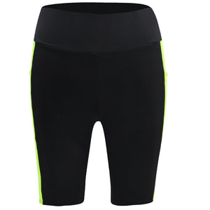 2022 Sports Pants Tight Running Shorts Yoga Cycling Pants Women's Sports Five Pants High Waist High Stretch Shorts Pocket Phone