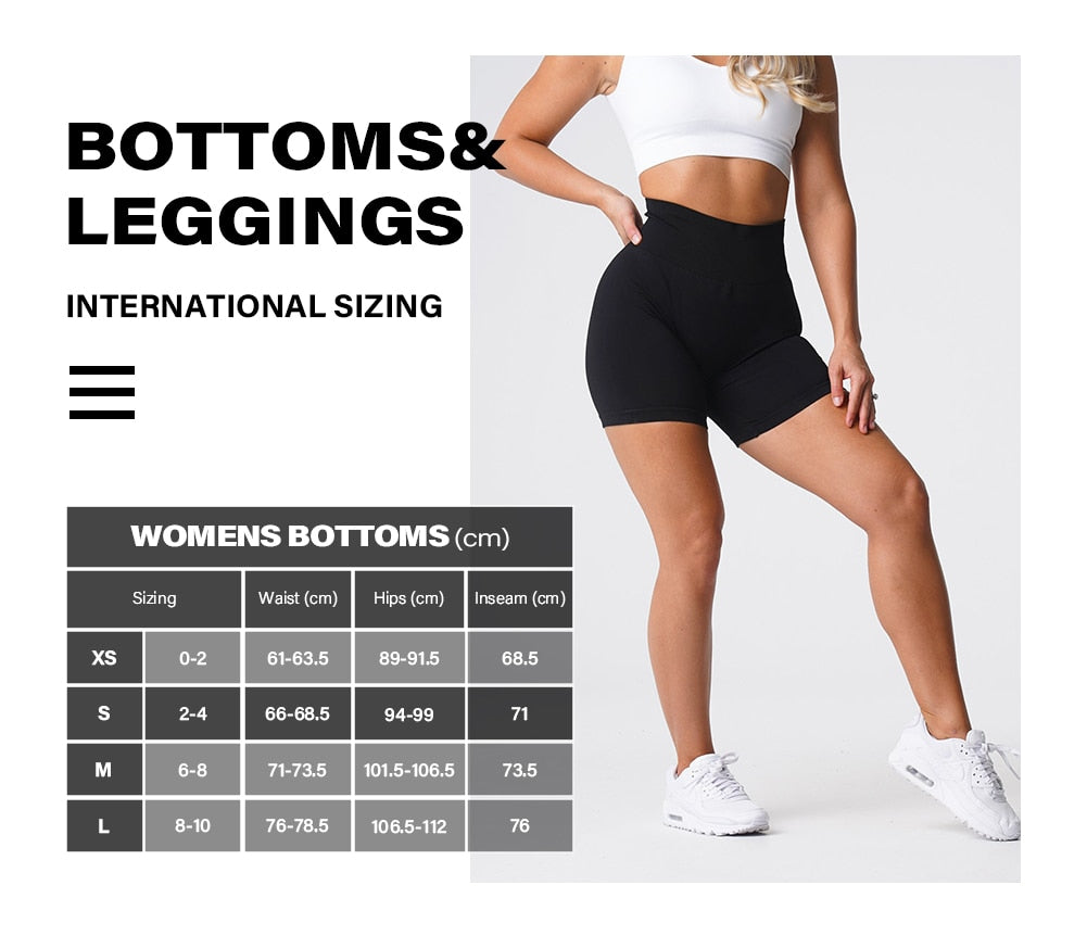 NVGTN Lycra Spandex Solid Seamless Shorts Women Soft Workout Tights Fitness Outfits Yoga Pants Gym Wear