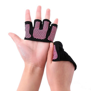 Gym Fitness Half Finger Gloves Men Women for Crossfit Workout Glove Power Weight Lifting Bodybuilding Hand Protector