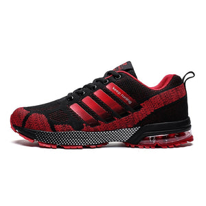 2019 Running Shoes For Men Summer Women Air Sneakers Lace Up Low Top Jogging Shoes Man Athletic Footwear Breathable size 36-47